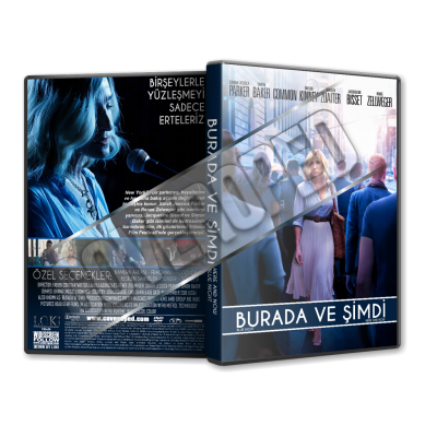 Burada ve Şimdi - Blue Night 2018 Türkçe Dvd cover Tasarımı